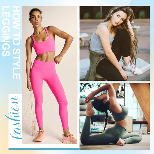 Miniatura 2 de TNNZEET Paquete de 3 leggings negros para mujer, pantalones de yoga de entrenamiento de maternidad suaves de cintura alta