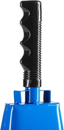 Miniatura 5 de Blue Panda Cencerros para eventos deportivos, cencerro azul de 9.5 pulgadas con asa, paquete de 2 – Hacedores de ruido deportivo para fútbol y fútbol