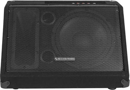 Miniatura 2 de Sound Town Altavoz de monitor de escenario DJ PA de 10 "300 W con controlador de compresión para sonido en vivo, bar, iglesia (METIS-10MPW)