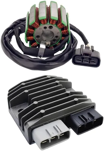 Miniatura 9 de Generador de motocicleta Bobina de estator de encendido y volante Rotor y rectificador para Yamaha YZF-R1 FZ-1 FZ8 5VY-15451-00-00 5VY-15451-10-00