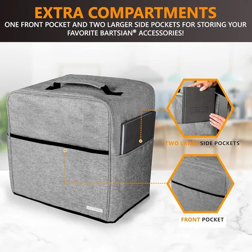 Miniatura 5 de Ksestor Cubierta Antipolvo Bartesian - Cubierta Bartesian para Máquina de Cócteles - Compatible con Premium, Professional, Duet - Negro
