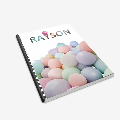 Miniatura 3 de Rayson Espinas de encuadernación de peine de plástico, 9/16 pulgadas. 19 anillos, capacidad de 105 hojas, espinas de encuadernación de peine negro