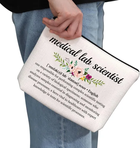 Miniatura 2 de G2TUP Regalo de científico de laboratorio médico Definición de científico de laboratorio médico Bolsa de maquillaje Bolsa de cosméticos