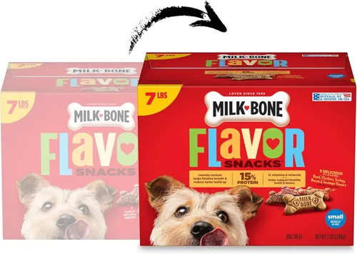 Miniatura 2 de Aperitivos de sabores para perros, de la marca Milk-Bone, Pequeño/Mediano