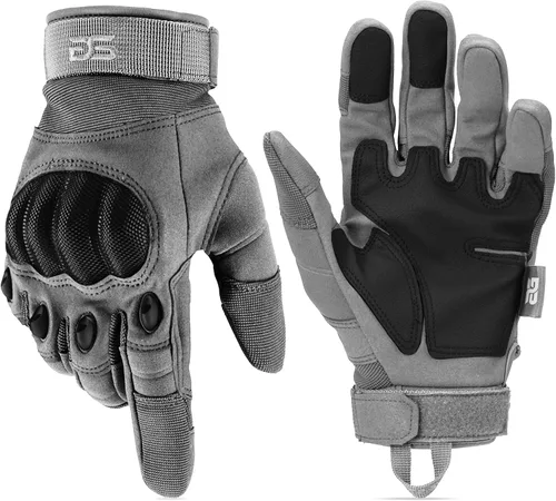 Miniatura 4 de Glove Station Guantes tácticos para hombre – Equipo de utilidad para pantalla táctil con protección dura de nudillos utilizados en motocicleta