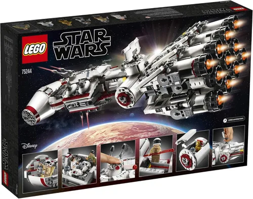 Miniatura 5 de LEGO Star Wars: Una Nueva Esperanza 75244 Tantive IV, kit de construcción (1768 piezas)