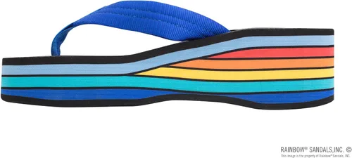 Miniatura 2 de Rainbow Sandals mujer de seis capas cuña goma 1" EVA relleno correa de nylon