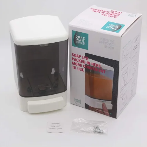 Miniatura 7 de Evhome - Dispensador manual de jabón para cocina y baño, con montaje en pared, dispensador de jabón comercial para contenedores líquidos, champú