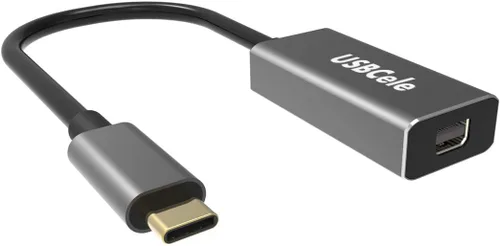 Adaptador USB-C a Mini DisplayPort, USB tipo C (Thunderbolt 3) a Mini DP 4K adaptador de cable para MacBook Pro, iMac/iMac Pro, pantalla LED de cine