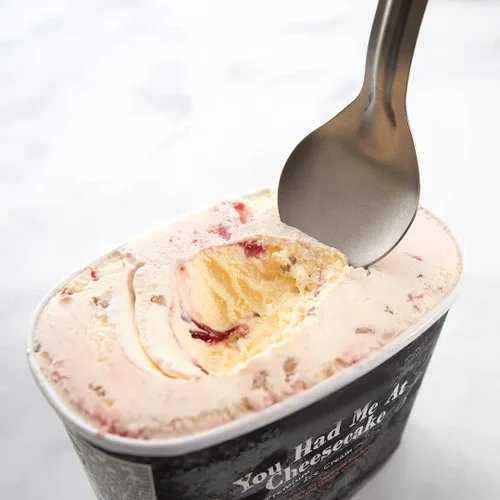 Miniatura 4 de Rada Cuchara de helado con mango de resina negra fabricado en los Estados Unidos, 9-1/4 pulgadas