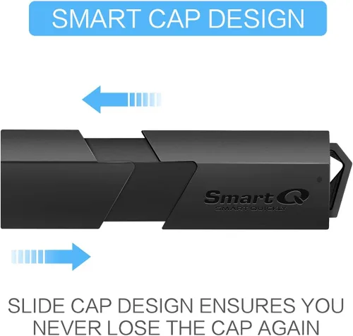 Miniatura 5 de SmartQ Lector de tarjetas SD de doble ranura USB 3.0 - Lector rápido de tarjetas de memoria SD y Micro SD para cámara, fotógrafo, portátil, MacBook