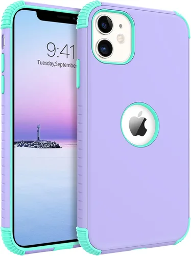 Miniatura 15 de BENTOBEN Funda para iPhone 11, funda para teléfono iPhone 11, resistente 2 en 1, protección completa rugosa a prueba de golpes, híbrida parachoques