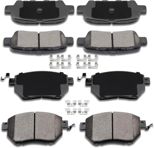 Miniatura 30 de CCIyu Juego de pastillas de freno de cerámica delanteras y traseras D882/D883 para Buick Rainier (2004-2005), Chevrolet SSR (2003-2005), Chevrolet