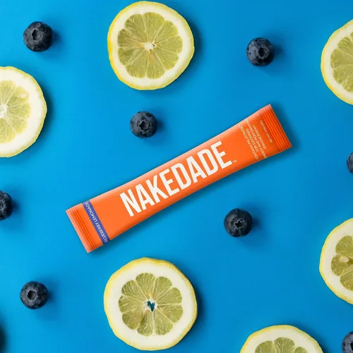 Miniatura 5 de Nakedade Blueberry Lemonade - Polvo de bebida deportiva que mejora el rendimiento, polvo de electrolitos, sin OMG ni edulcorantes artificiales, sin