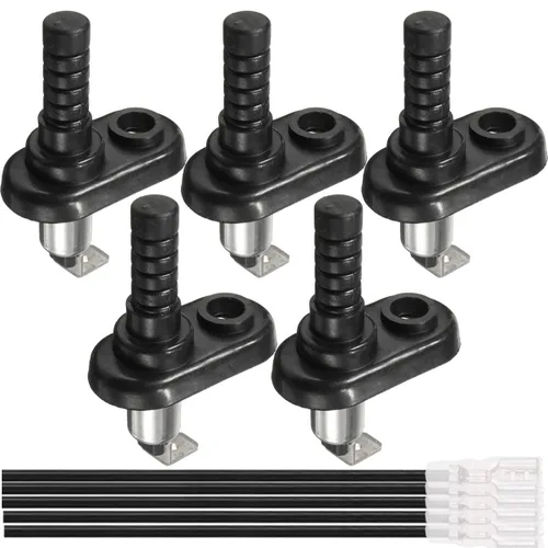 Miniatura 8 de Interruptor de jamba de puerta, brida de luz para capó de coche, camión, barco, 20 A, 12 VCC, interruptor de pasadores de montaje de encendido y I