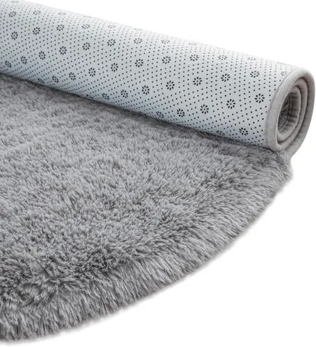 Miniatura 8 de Softlife Alfombras Esponjosas para Dormitorio, Alfombra de Área Peluda Bonita para Niñas y Niños Habitación de Bebé Decoración del Hogar, 2 x 5 Pies