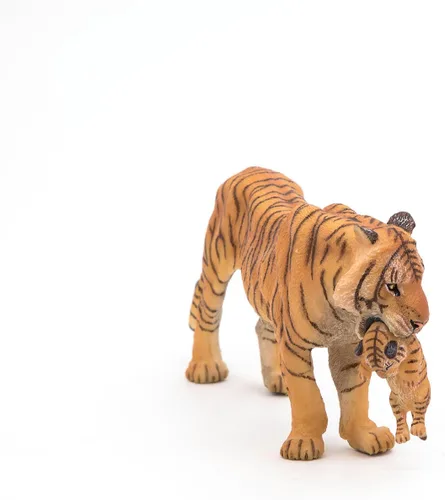 Miniatura 6 de Papo Juego de figuras de juguete de Tigresa con Cub
