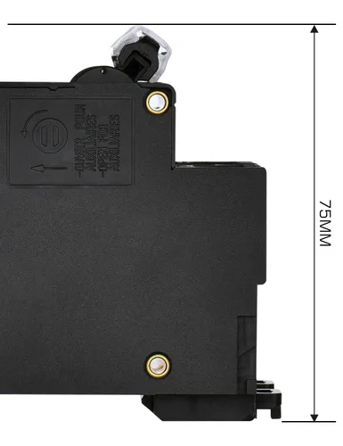 Miniatura 6 de DIHOOL Disyuntor DC Interruptor de desconexión solar de 100 amperios 2p 1000V para PV, UPS, batería de RV, montaje en carril DIN..