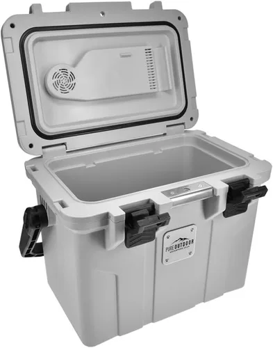 Miniatura 3 de Monoprice Emperor 15 - Refrigerador portátil de 15 litros con adaptador de enchufe de automóvil, 12 V CC para automóvil/SUV/camioneta/furgoneta/RV