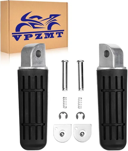 Miniatura 9 de Reposapiés delanteros para motocicleta para Yamaha YZF1000 R1 FZ1 FZ6R FZ6 FJR1300 FZ400 XJR1200 XJR1300 XJR400 XJ6 TDM