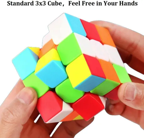 Miniatura 4 de Cubo de velocidad 3x3, rompecabezas de cubo 3x3 juguetes educativos