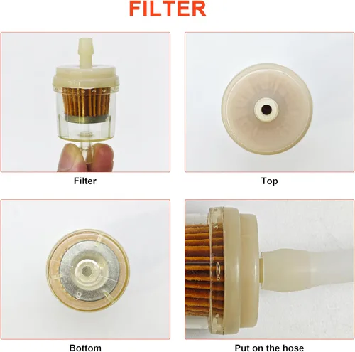 Miniatura 8 de Tubo de silicona de 39 pulgadas con tubo de filtro de papel, piezas de repuesto para equipos de vacío, máquina de belleza de microdermoabrasión