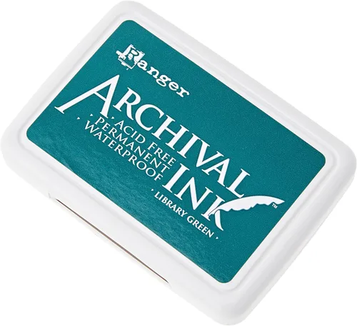 Miniatura 4 de Tinta Ranger de archivo, Jet Black – Permanente, resistente al agua, sin ácidos y no tóxica – No mancha ni se corre – Proporciona resultados