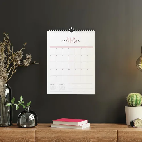 Miniatura 8 de Karto Calendario de pared 2025-2026 – Vertical de 8.5 x 11 pulgadas, de julio de 2025 a diciembre de 2026 – Aumenta tu productividad y fácil
