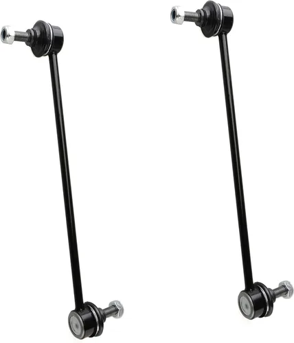 Miniatura 6 de 2 paquetes de kit de enlace de barra estabilizadora Compatible con Jeep TJ 1997-2006, enlace de barra antivuelco delantera Compatible con Jeep