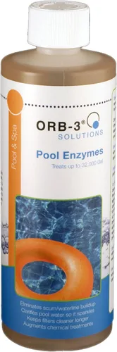 Miniatura 9 de Orb-3 F839-000-1G Jarra de enzimas para piscina, 1 galón