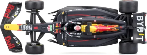 Miniatura 7 de Bburago 1:43 2024 Modelo de Carrera Oracle Red Bull RB20 con Casco, Verstappen #1