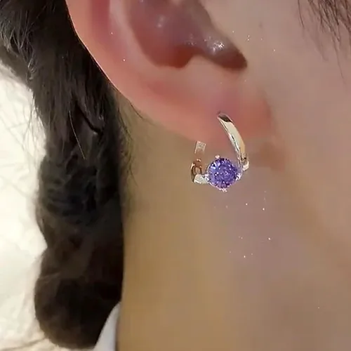 Miniatura 3 de Lymphatic Prime - Aretes de acupresión para actividad linfática Aretes de aro de drenaje linfático con germanio para regalos de cumpleaños