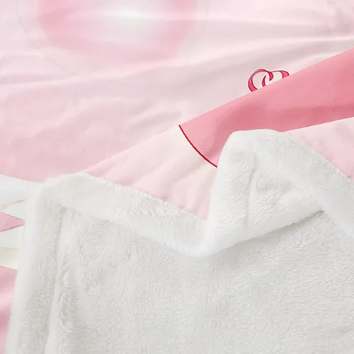 Miniatura 4 de Manfei Bonita manta de cerdo rosa, bonita manta de cama de animales para niños, niñas, adolescentes, decoración de habitación, manta con estampado