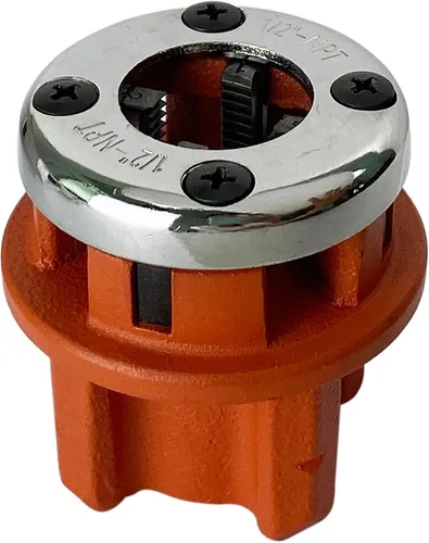 Miniatura 11 de HFS (R) - Roscadora de tubería con trinquete - Juego de 1'' para profesionales de corte y enhebrado de tuberías
