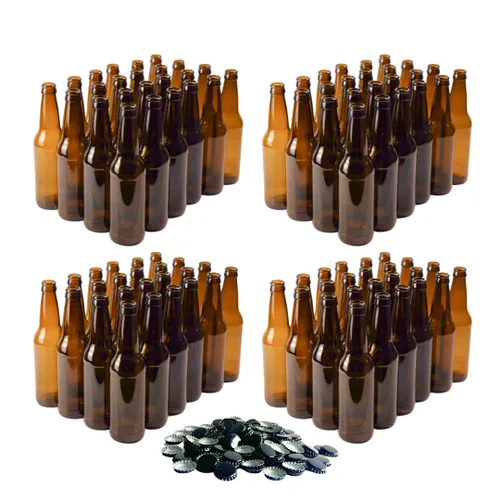 Miniatura 8 de Suministro de botellas de cerveza Amber (pack de 24 unidades), 12 onzas, de elaboración casera, de Moster Brew