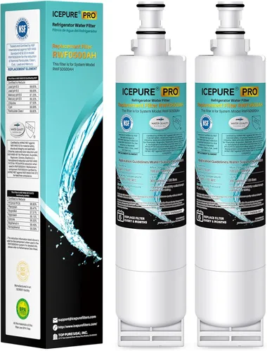 Miniatura 12 de ICEPURE Alkaline 4396508 Reemplazo de filtro de agua para refrigerador para EDR5RXD1, EveryDrop Filtro 5, Whirlpool 4396510, 4392857, 4396547, 9085