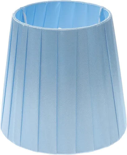 Beaupretty Pantallas de lámpara Pantalla de lámpara pequeña pequeña Pantalla de lámpara Clip en la cubierta de la luz de la bombilla Pantalla de Azul