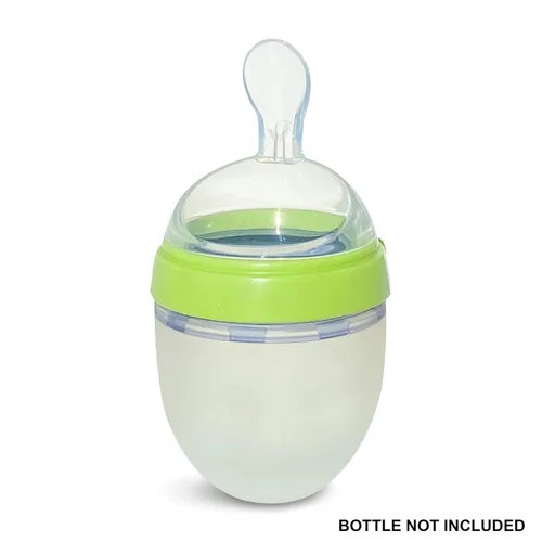 Miniatura 2 de Dispensador de alimentos para bebés Comotomo (original y Gen 2) y haakaa Gen. 3 biberones de silicona, 100% silicona suave de grado alimenticio, sin