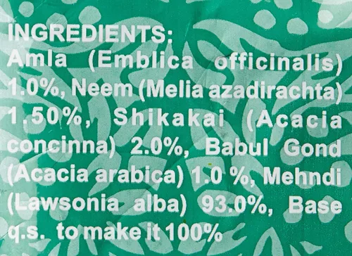 Miniatura 2 de Shahnaz Husain Forever Henna Precious Herb Mix - 200gm