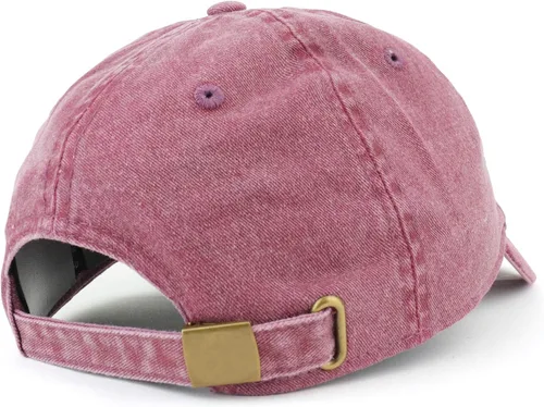 Miniatura 2 de Trendy Apparel Shop Gorra de béisbol lavada teñida con pigmento de pastor alemán