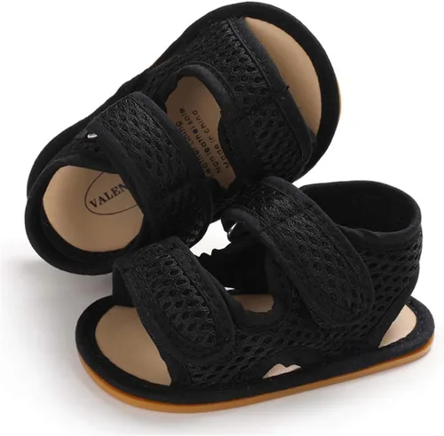 Miniatura 4 de E-FAK Baby Boys Girls Summer Sandals Outdoor Beach Anti-Slip Rubber Soft Sole Newborn Toddler First Walker Shoes 0-18 Months
