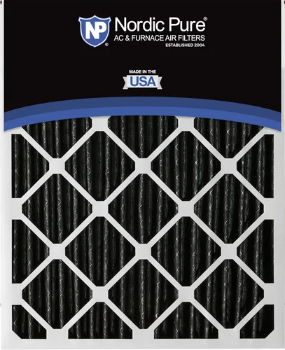 Miniatura 5 de Nordic Pure 18 x 25 x 2 (17 1/2 x 24 1/2 x 1 3/4) de carbono puro plisado reducción de olores Merv 8 filtros para horno, paquete de 3