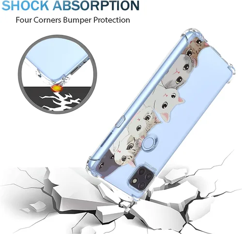 Miniatura 80 de Funda para Moto G Stylus 2021 4G Clear Flower Funda de teléfono TPU suave a prueba de golpes, antiarañazos, funda protectora para Motorola G Stylus