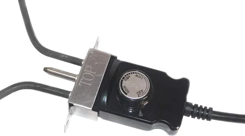 Miniatura 4 de Unifit 120V AC 15A Ahumador/Parrilla Eléctrico Controlador de Temperatura Ajustable Analógico Controlador de Temperatura Calentamiento Elemento Kits