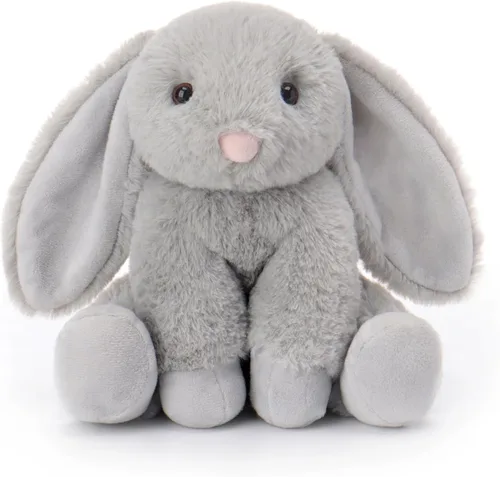 Miniatura 12 de Apricot Lamb Peluche de conejo crema para niños, juguetes de peluche suaves y lindos para bebés niñas y niños, 6 pulgadas