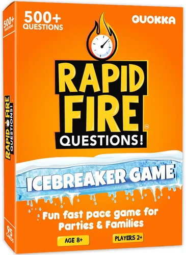 Miniatura 11 de QUOKKA Juego de tarjetas de conversación familiar – Juego de romper el hielo para niños y familias – Tarjetas rompehielos con más de 500 preguntas