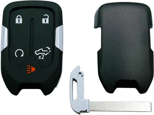Miniatura 5 de Funda de repuesto para llavero para Chevy Silverado y GMC Sierra 1500 2500HD 3500HD 3500HD sin llave (5 botones)