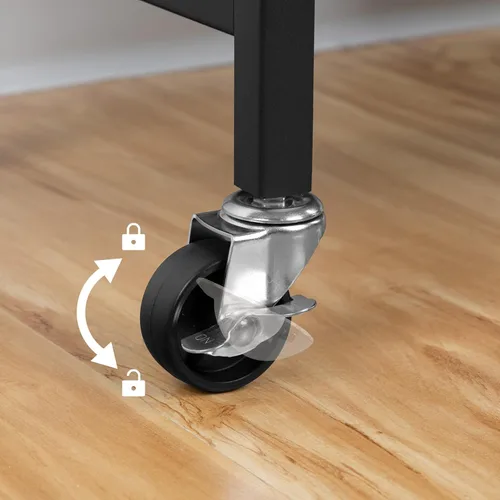 Miniatura 9 de HOOBRO Organizador de lavandería de 4 secciones, cesta de lavandería con ruedas, 4 × 10.5 Gal (39.8L), cesta de lavandería con ruedas, bolsas