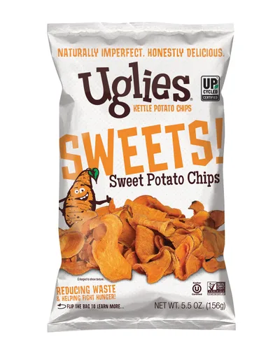 Miniatura 8 de UGLIES Patatas fritas cocidas en hervidor de agua, aperitivos sin gluten, patatas fritas Kosher, aperitivos sin OMG para niños u oficina, bolsas