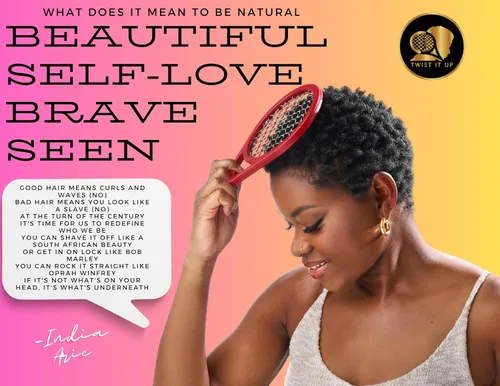 Miniatura 8 de Peine Twist It Up (Negro Bond) - Alternativa para las esponjas para el cabello, crea rizos y torciones para hombres de color, diseño de raqueta